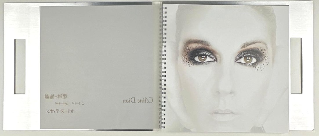 Celine Dion Signed 10" x 12.5" 2008-2009 "Taking Chances" Tour Program (Third Party Guaranteed) - 4