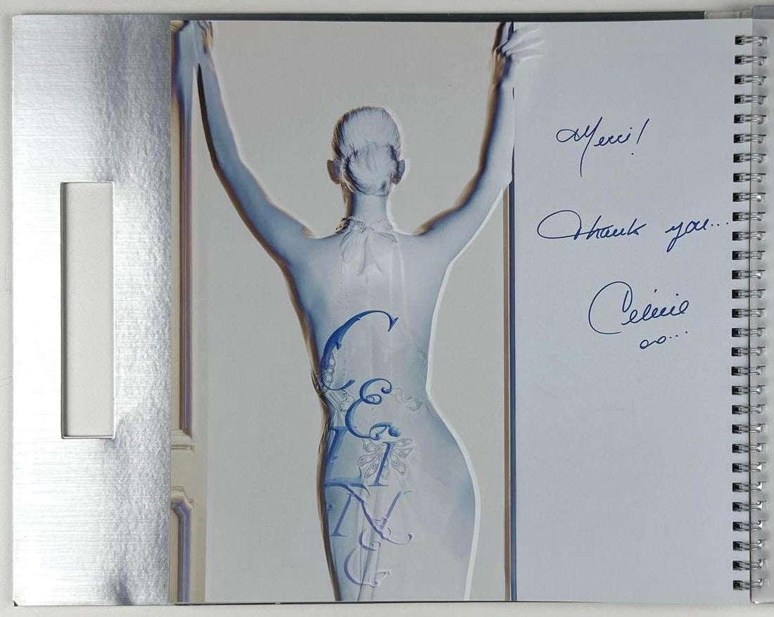 Celine Dion Signed 10" x 12.5" 2008-2009 "Taking Chances" Tour Program (Third Party Guaranteed) - 6