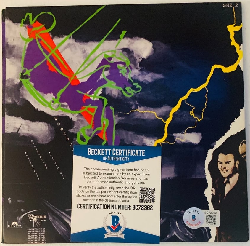 The Creatures Fully Group Signed "Right Now" 45 (2 Sigs) (Beckett Authentication) - 2