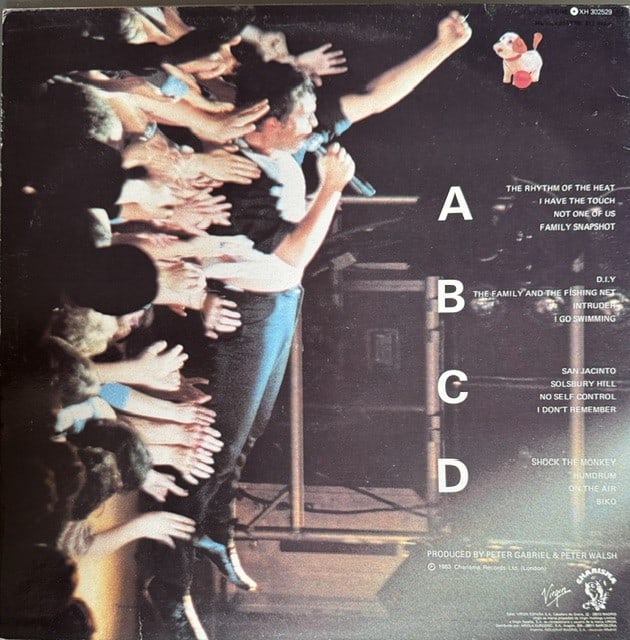 Genesis: Peter Gabriel Signed "Peter Gabriel Plays Live" Double LP Album (Third Party) - 2