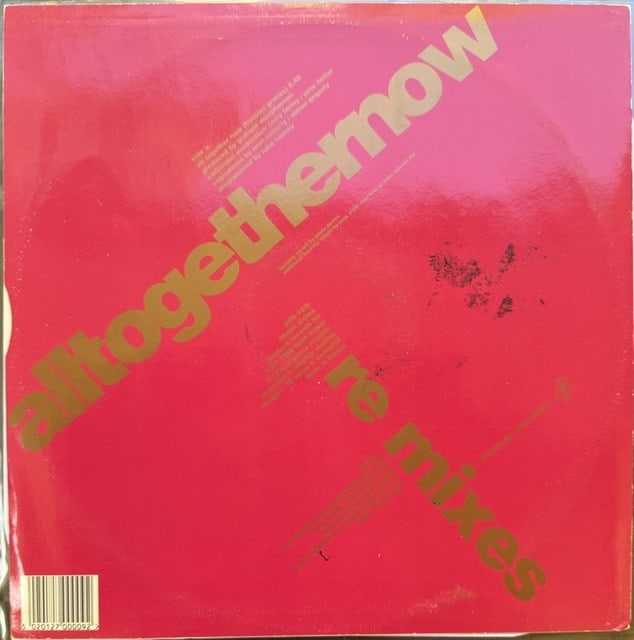 The Farm Fully Group Signed "All Together Now" 12" Album Single (5 Sigs) (Third Party Guaranteed) - 2