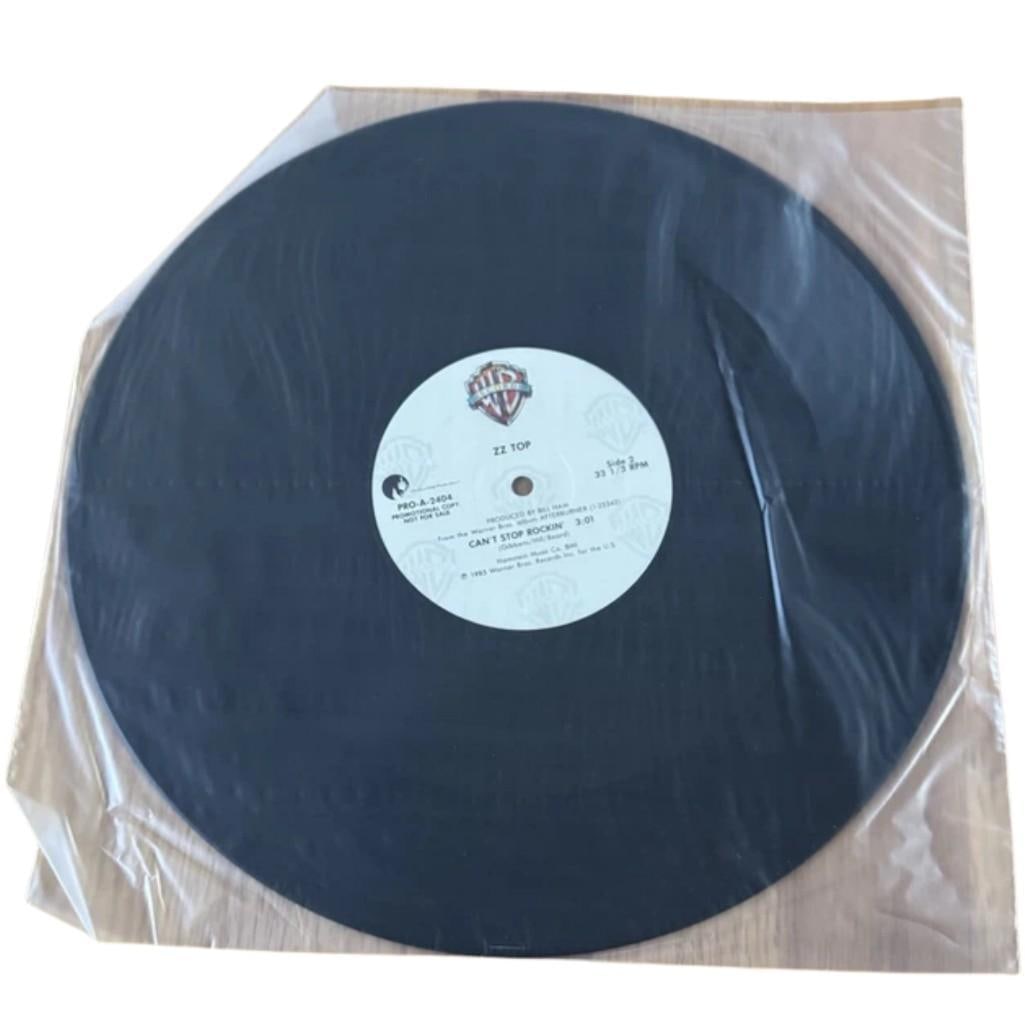 ZZ Top: Billy Gibbons, Dusty Hill & Frank Beard Signed "Can't Stop Rockin'" Album (3 Sigs) (Beckett) - 3