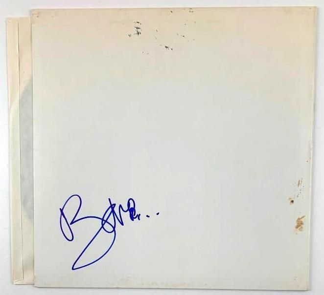 U2 Group Signed "I Will Follow" Promo 12" Album Single (4 Sigs) (Beckett) - 2