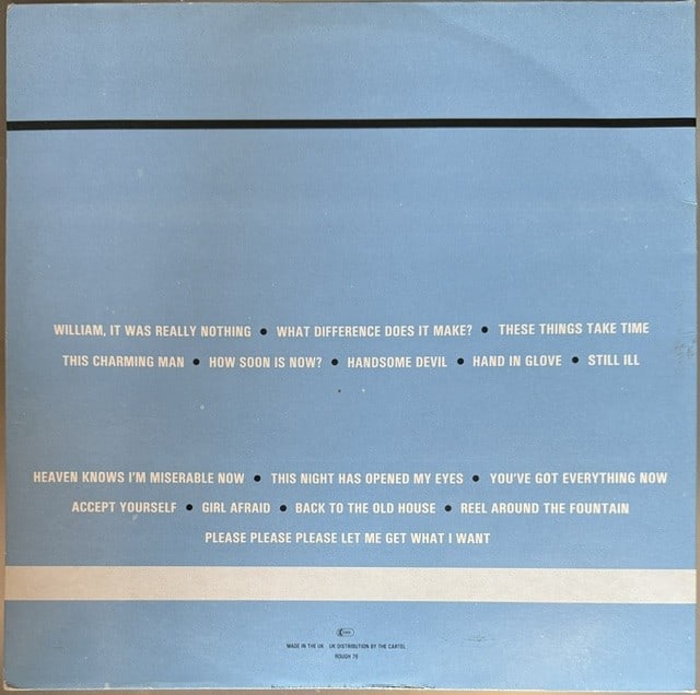 The Smiths Group signed "Hatful of Hollow" LP Album (3 Sigs) (Third Party Guaranteed) - 2