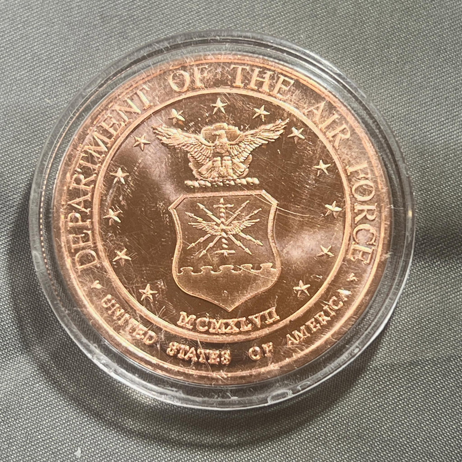 One Ounce .999 Copper Round (1 of 2)