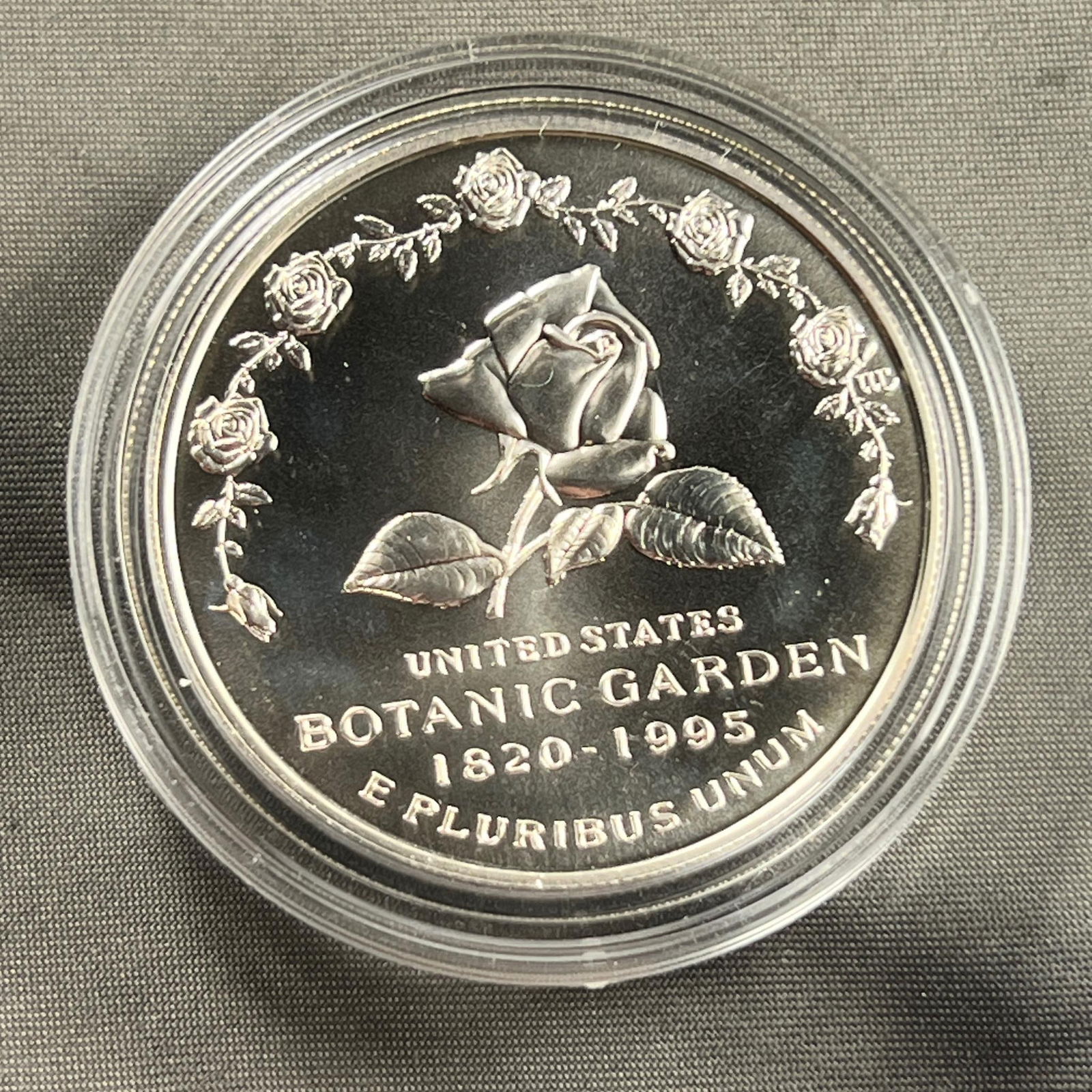 1997-P United States Botanic Garden Commemorative US Dollar coin, 90% Silver (1 of 2)