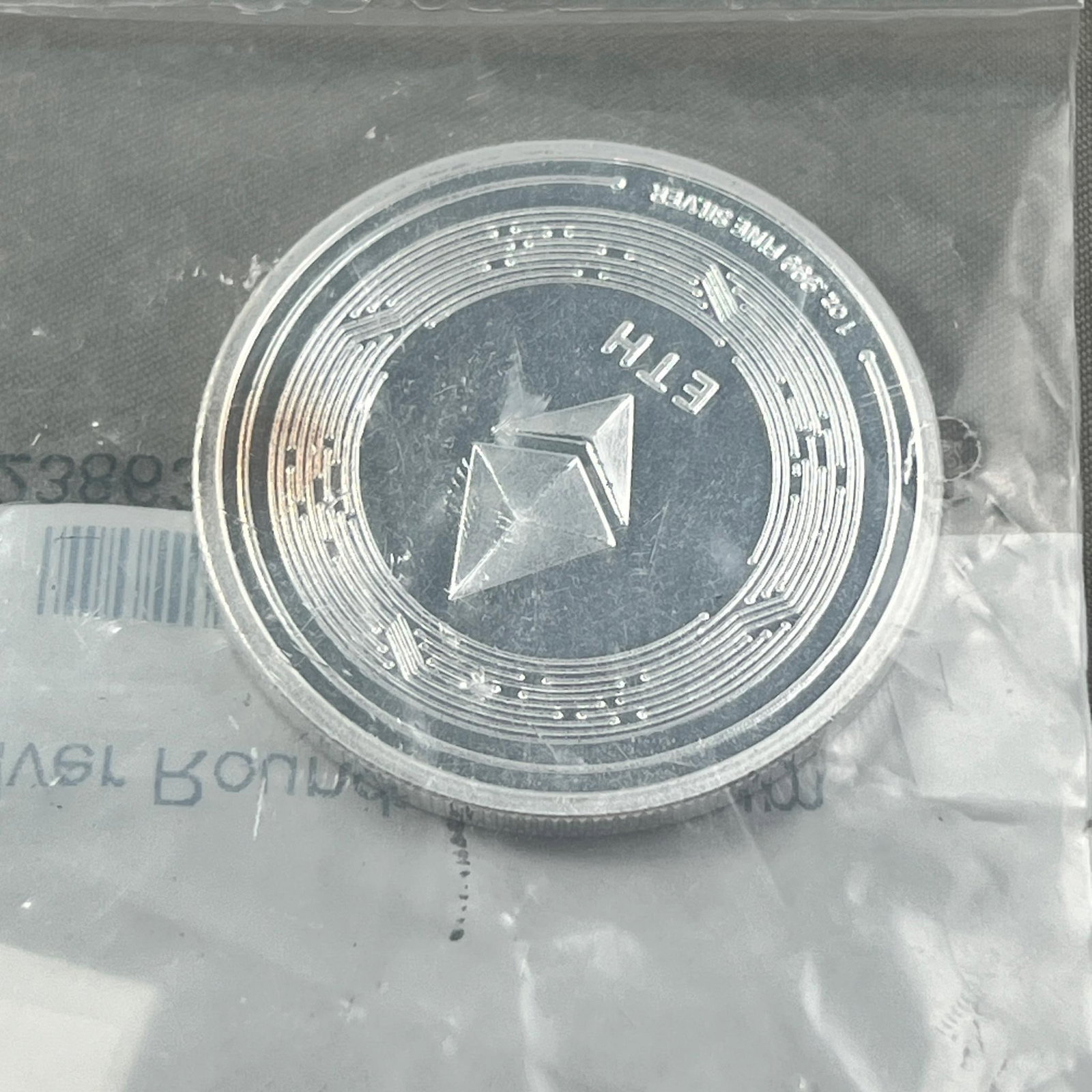 One Troy Ounce .999 Silver Round, in Apmex packaging (1 of 2)