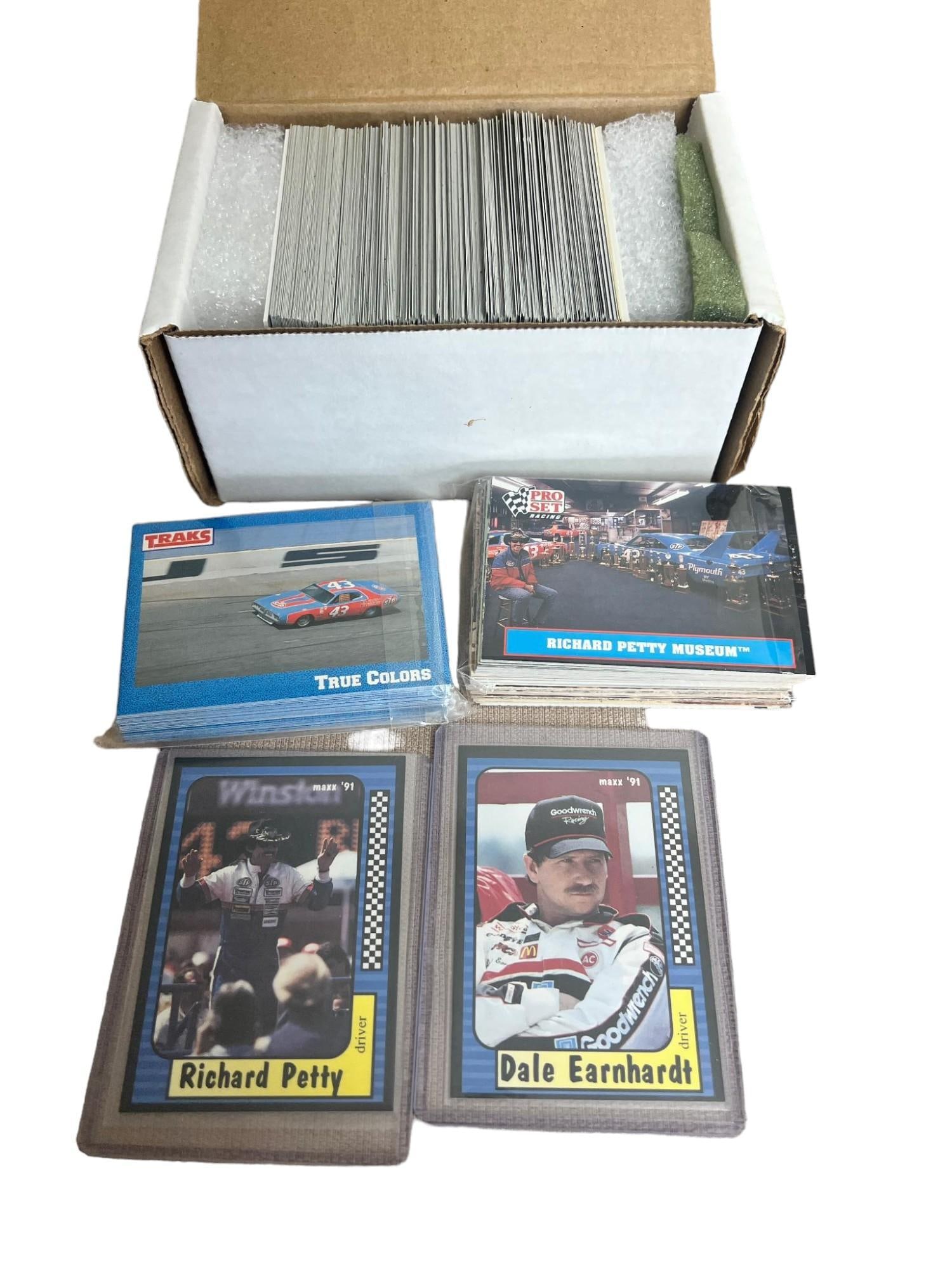 Nascar 1991 Maxx Racing complete + 2 Richard Petty 50 card sets (1 of 3)