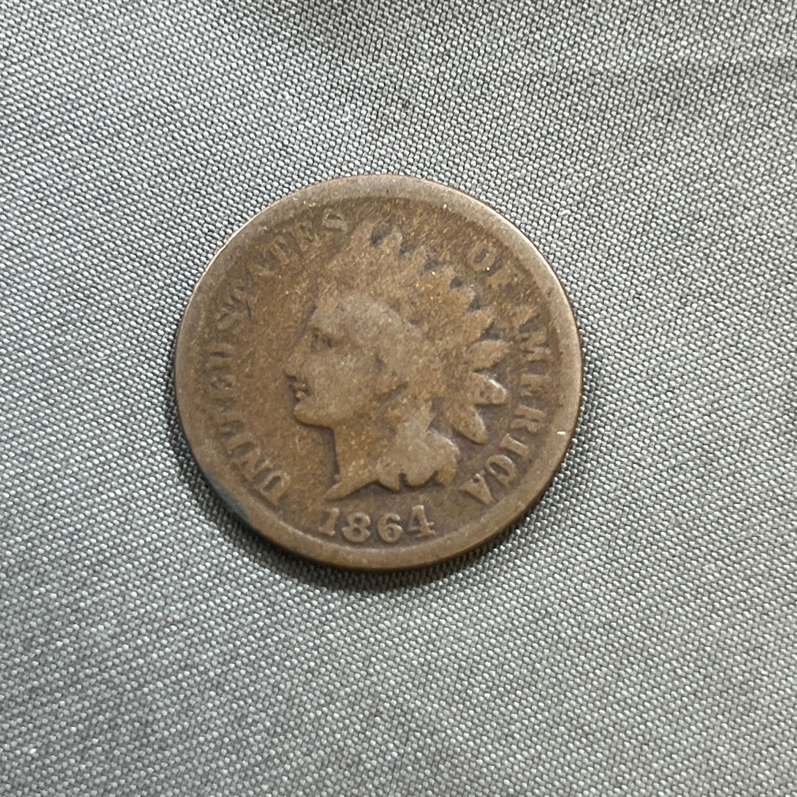KEY DATE 1864-L Indianhead Cent, Civil War Coin (1 of 2)