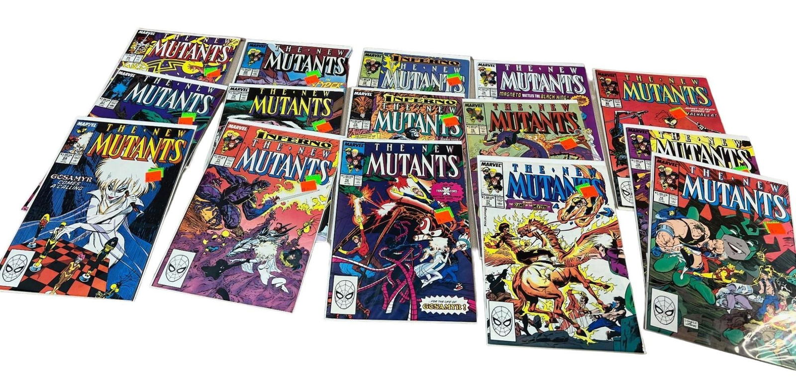 15- The New Mutants Comic Books, issues 66-80 (1 of 17)