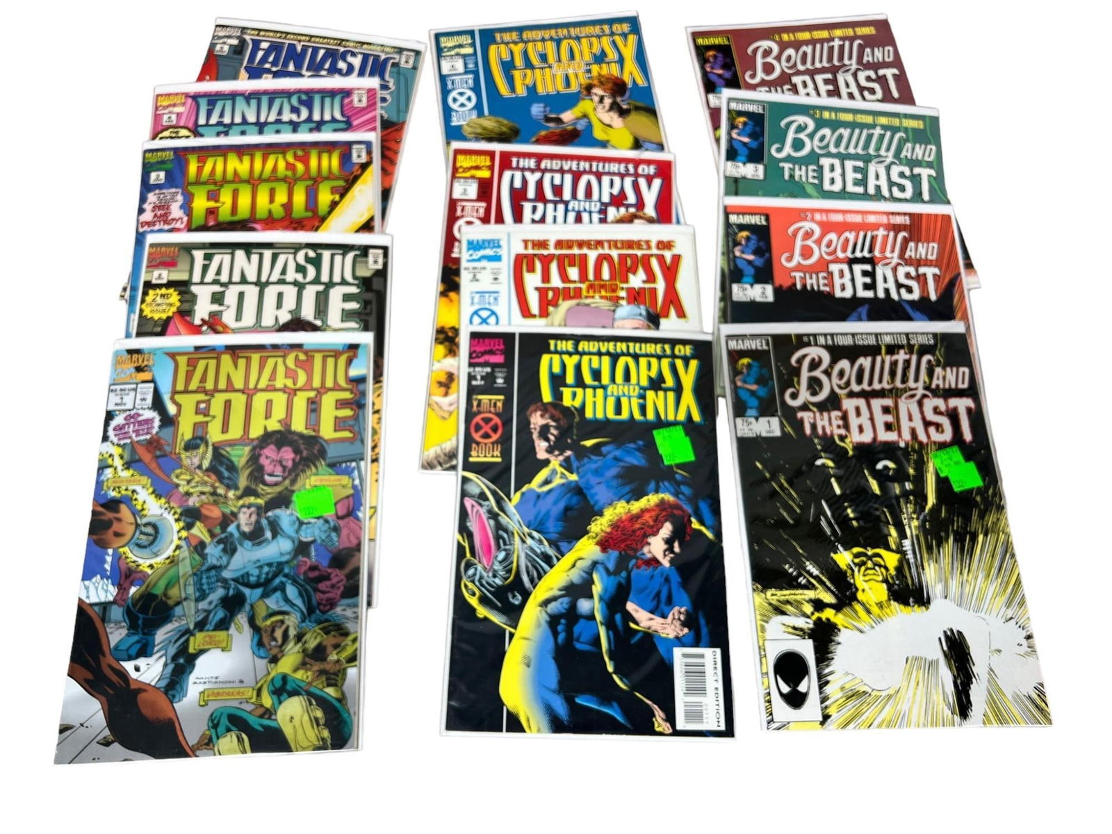 Fantastic Force 1-5, Cyclops and Pheonix 1-4 and Beauty and the Beast 1-4 (1 of 15)