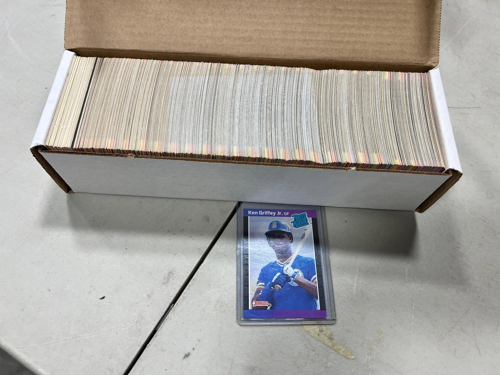 1989 Donruss Baseball complete Set w/ Griffey Jr. RC (1 of 3)