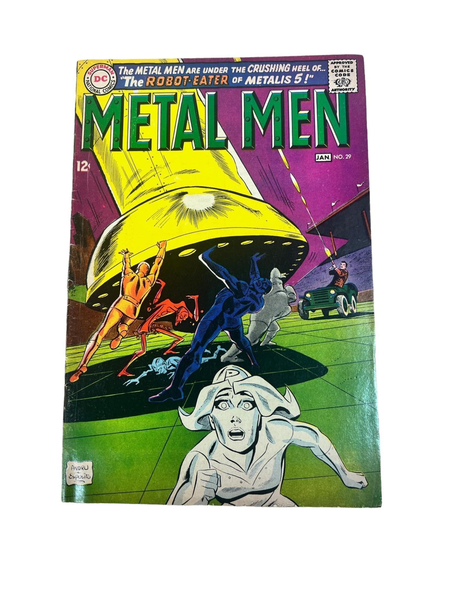 Metal Men No. 29 Comic Book, 12 Cent Comic (1 of 6)