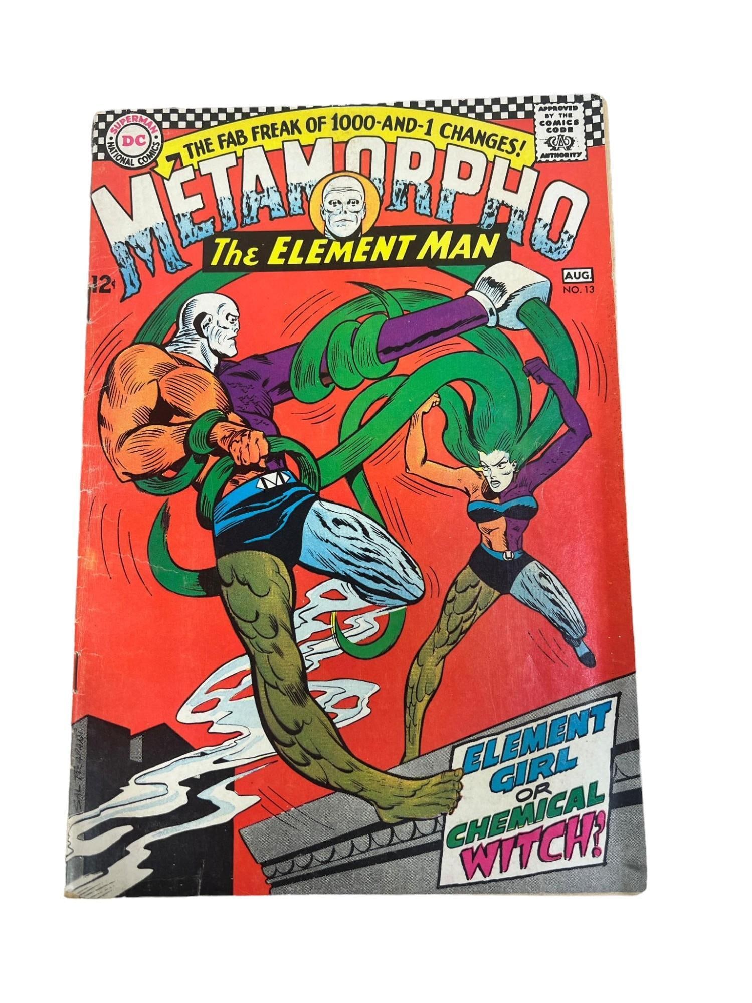 Metamorpho No. 13 Comic Books, 12 cent comic (1 of 5)