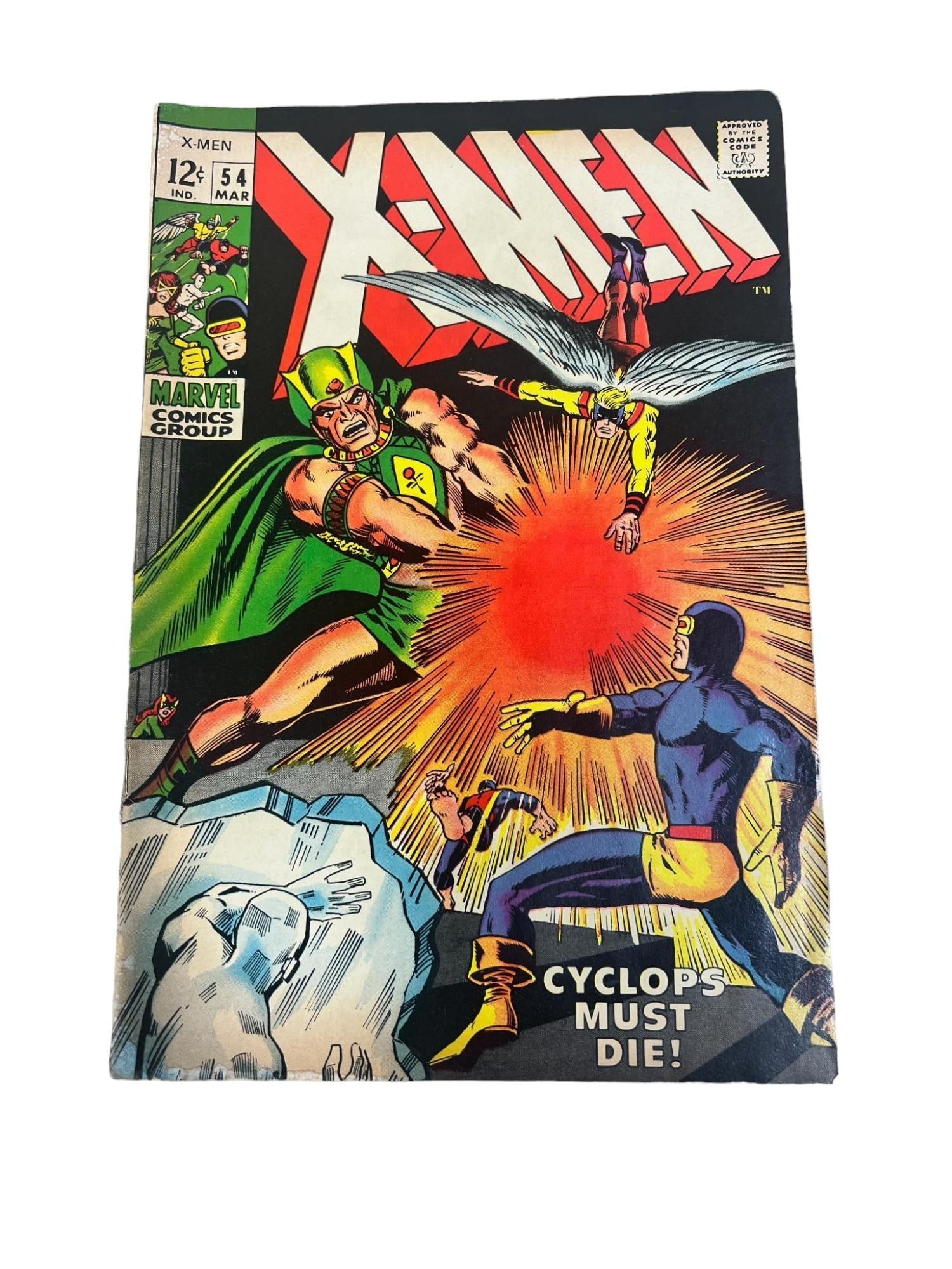 The X-Men no.54 12 Cent Comic Book (1 of 7)