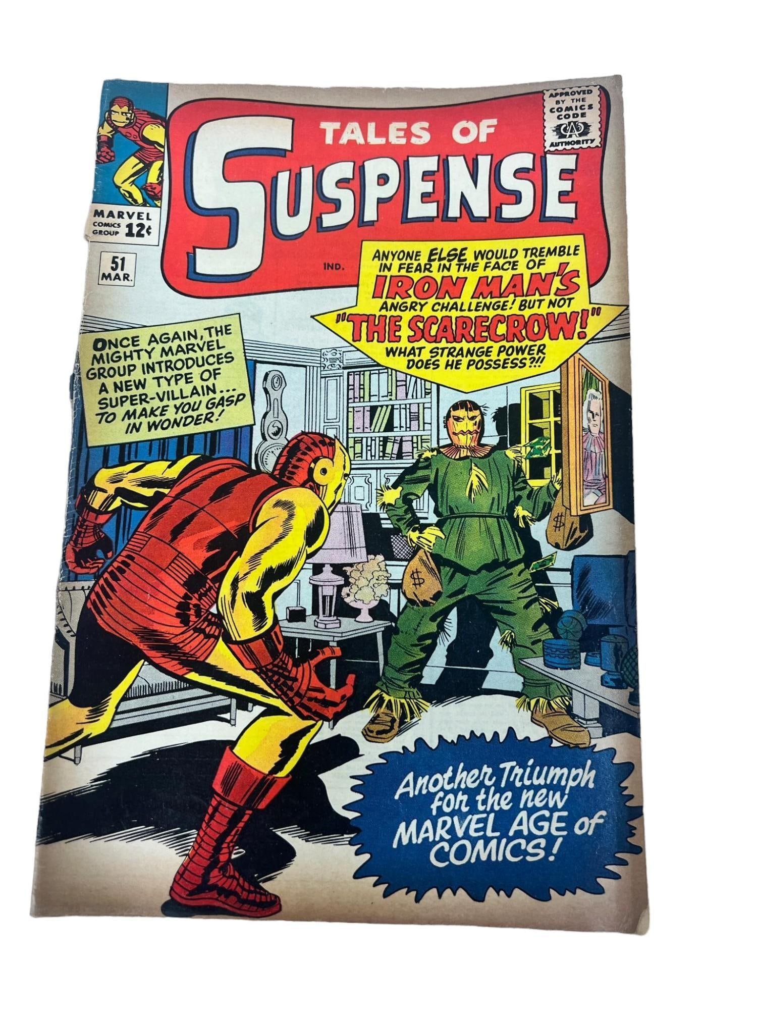 Tales of Suspense No. 51, 12 cent comic book (1 of 7)