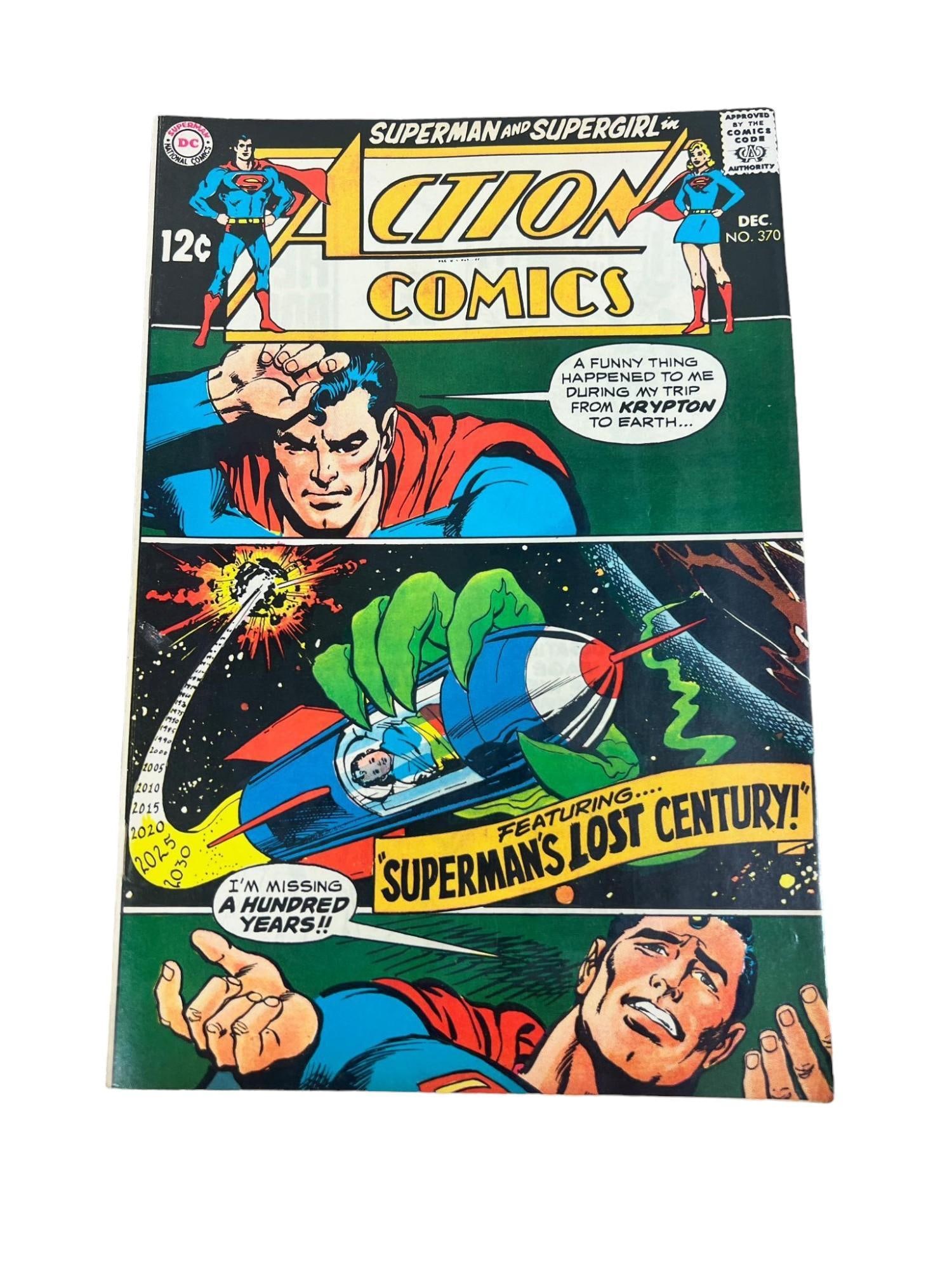 Action Comics no. 370, 12 cent comic (1 of 7)
