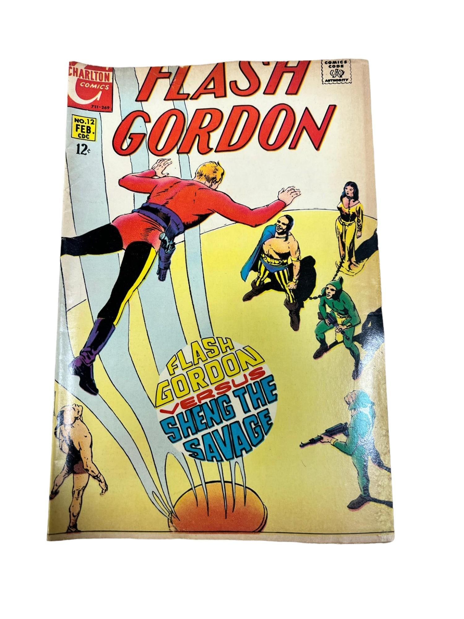 Flash Gordon no. 12, 12 cent comic book (1 of 7)