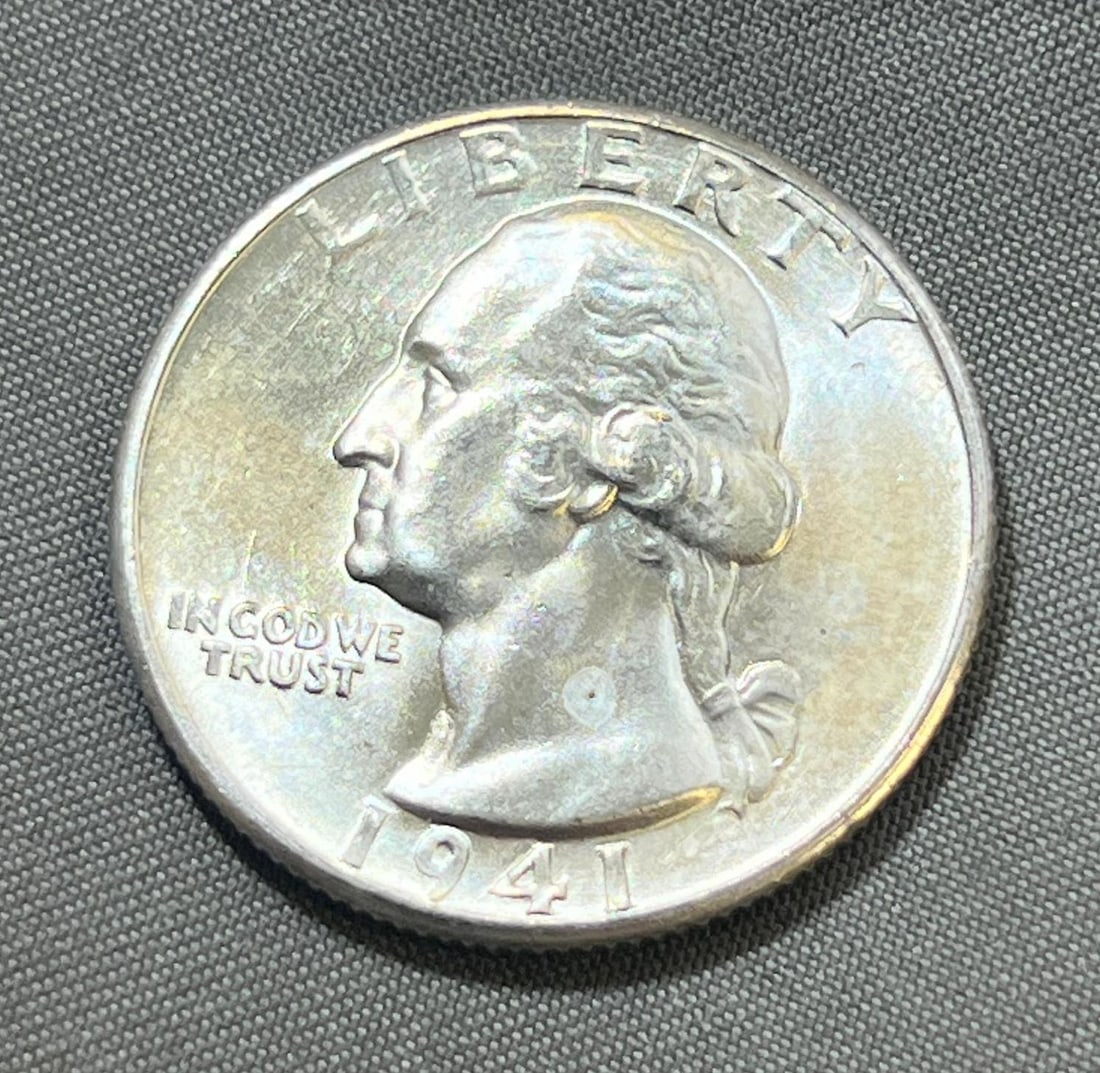 1941-D Washington Quarter, BU (1 of 2)