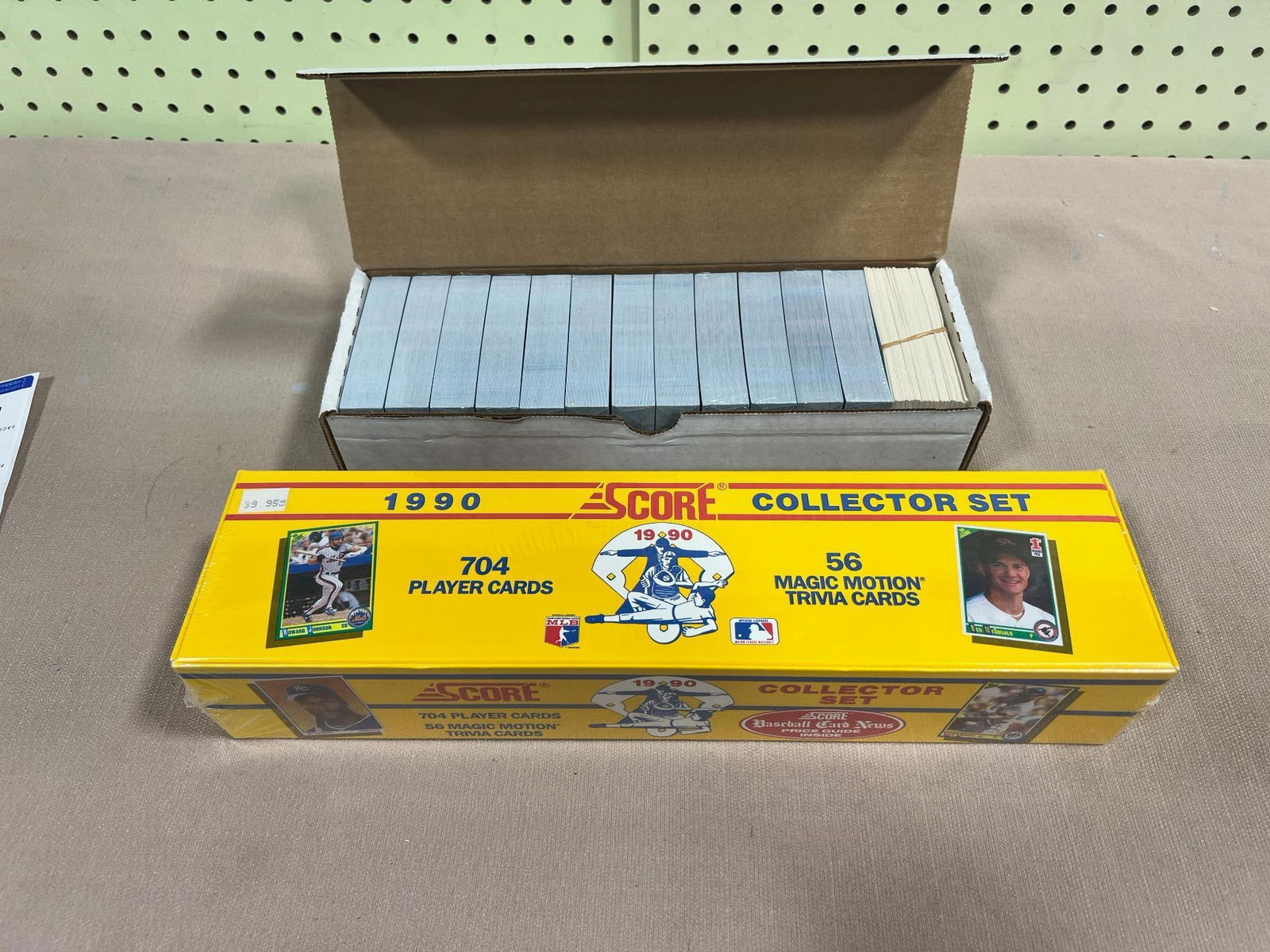 1988 Donruss and 1990 Score baseball factory sets (1 of 3)