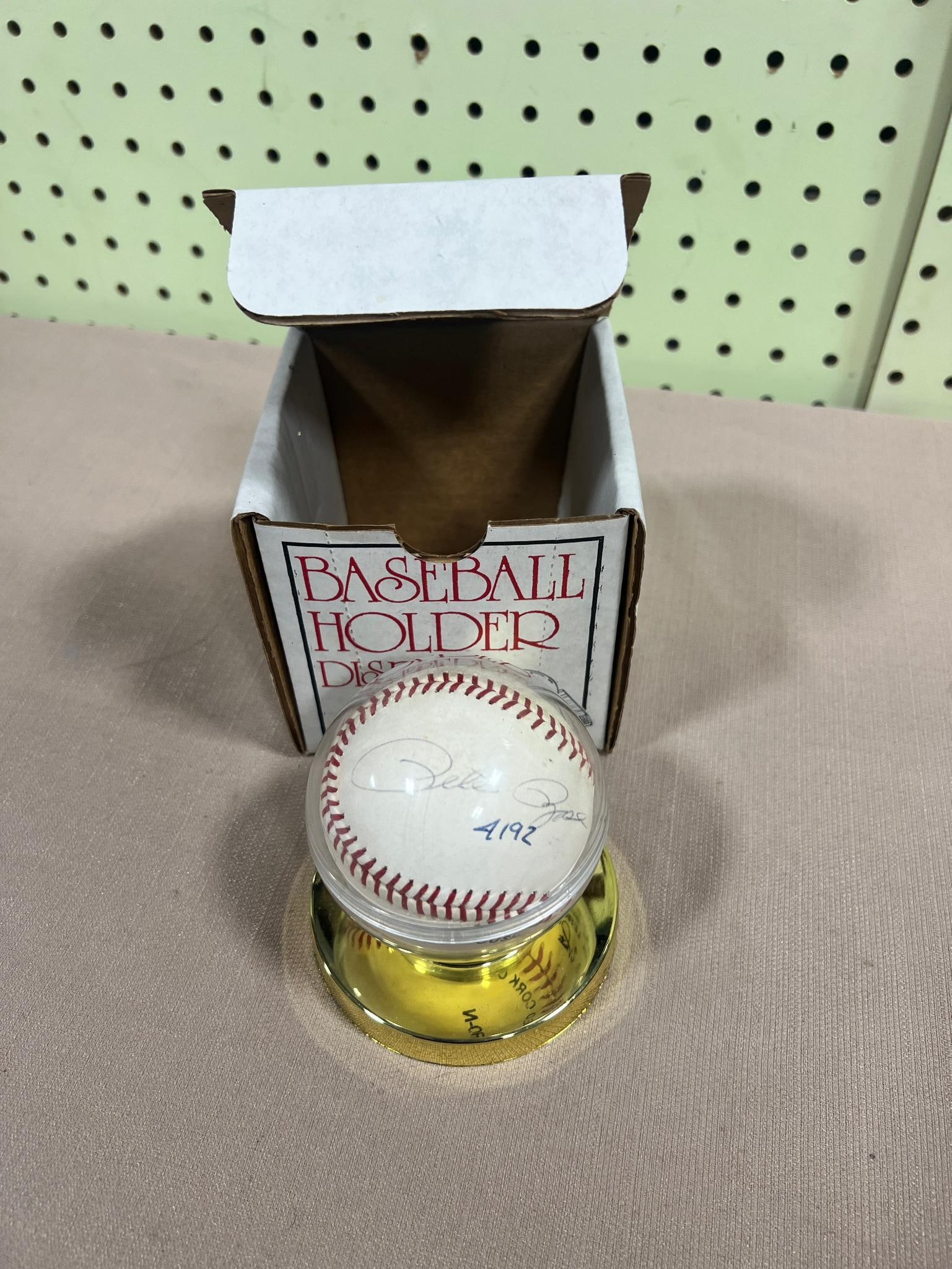 Pete Rose Autographed Baseball, SEE NOTES (1 of 3)