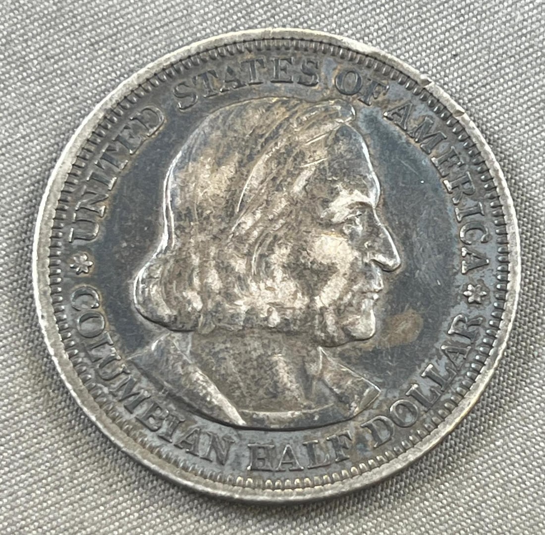 1892 Colombian Exposition Commemorative Half Dollar (1 of 2)