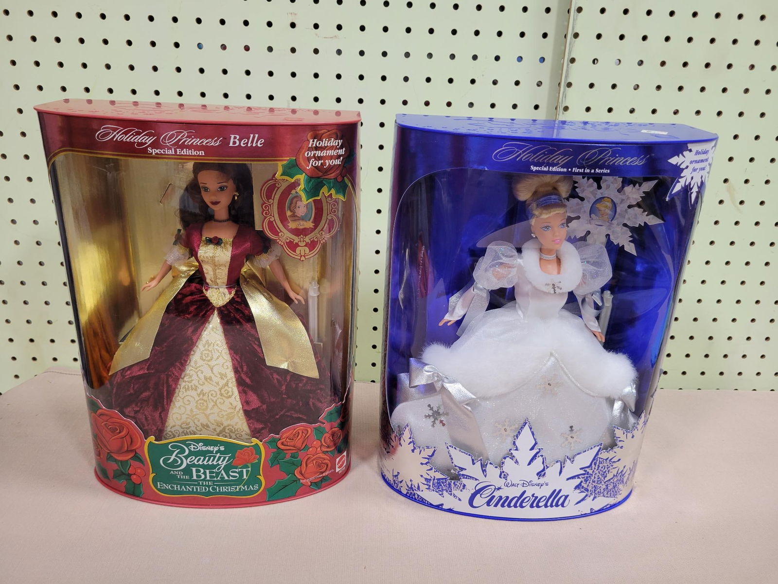2 Barbie Dolls in original boxes, Cinderella and Beauty and the Beast (1 of 5)