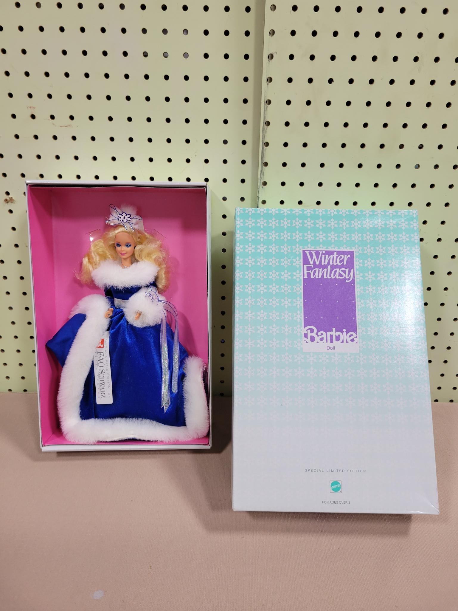 2 Barbie Dolls, one Winter Fantasy and one FAO Schwartz (1 of 4)
