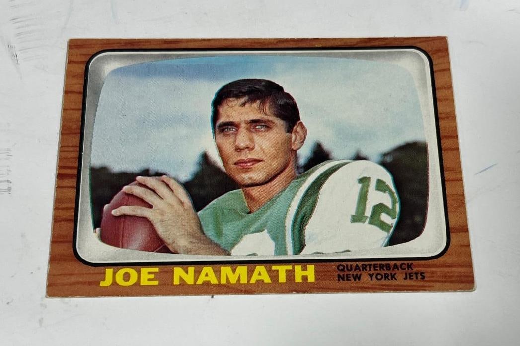 1966 Topps Joe Namath #96 , 2nd year Football Card (1 of 2)