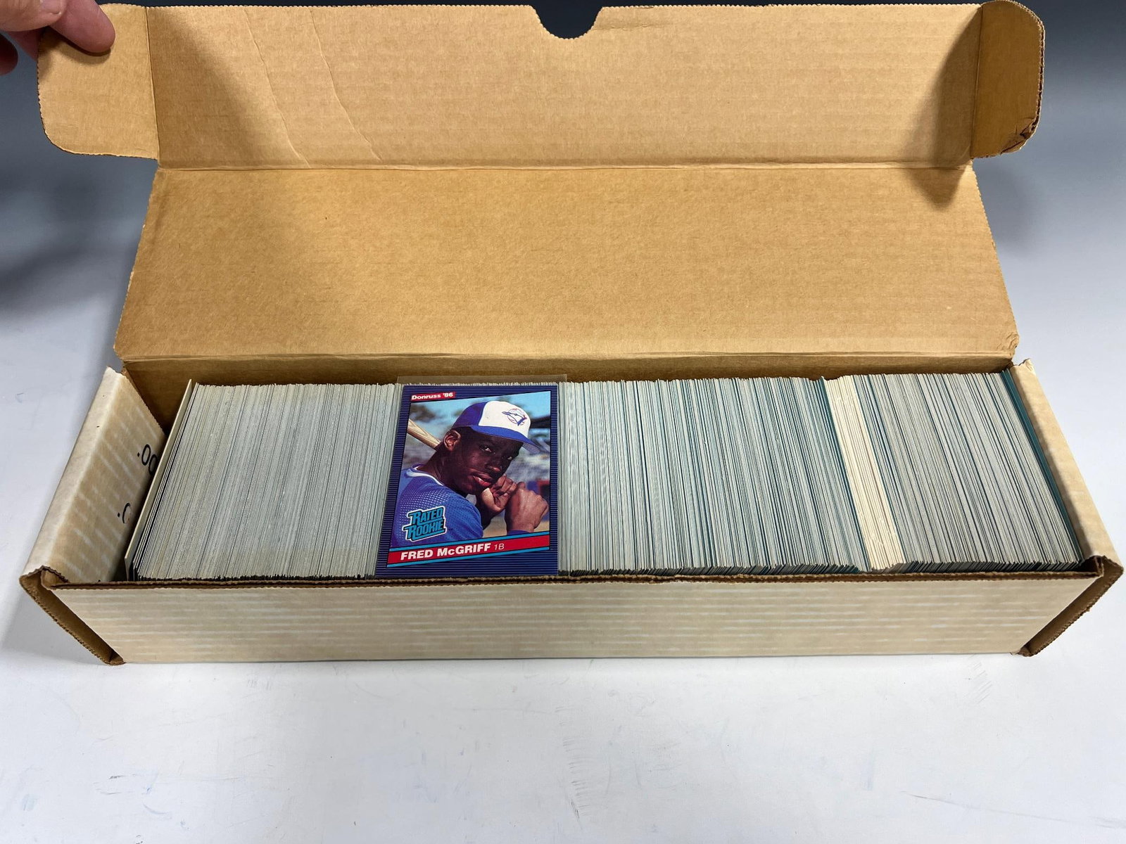 1986 Donruss Baseball card set w/ Fred Mcgriff Rookie Card (1 of 2)