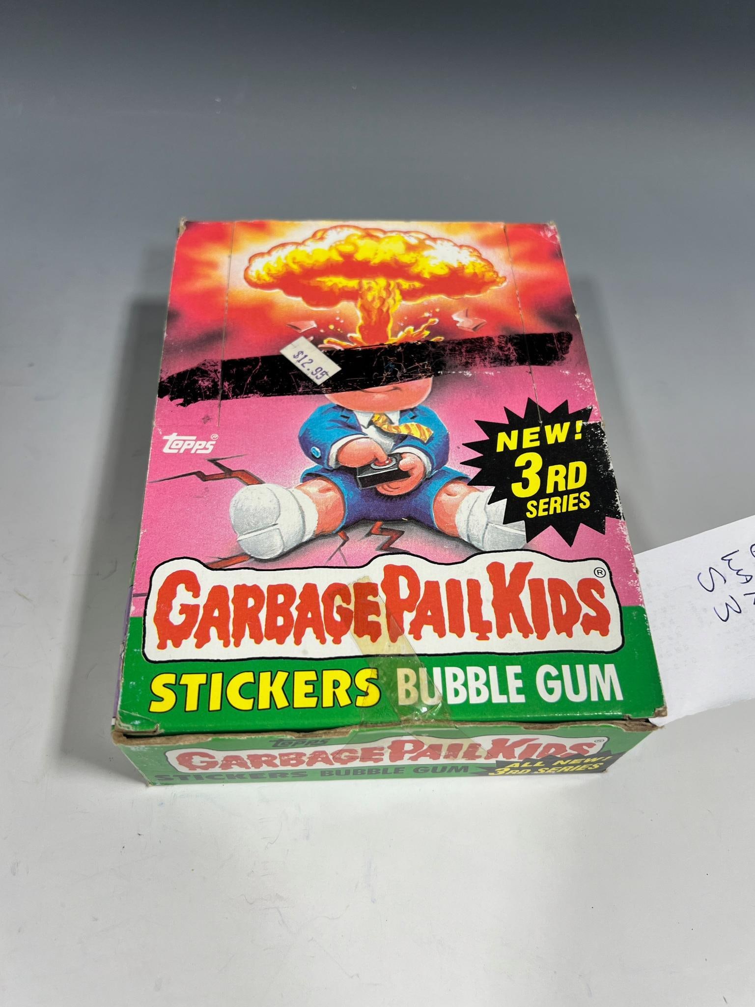 Garbage Pail Kids GPK Wax Box Series 3, unopened box (1 of 2)