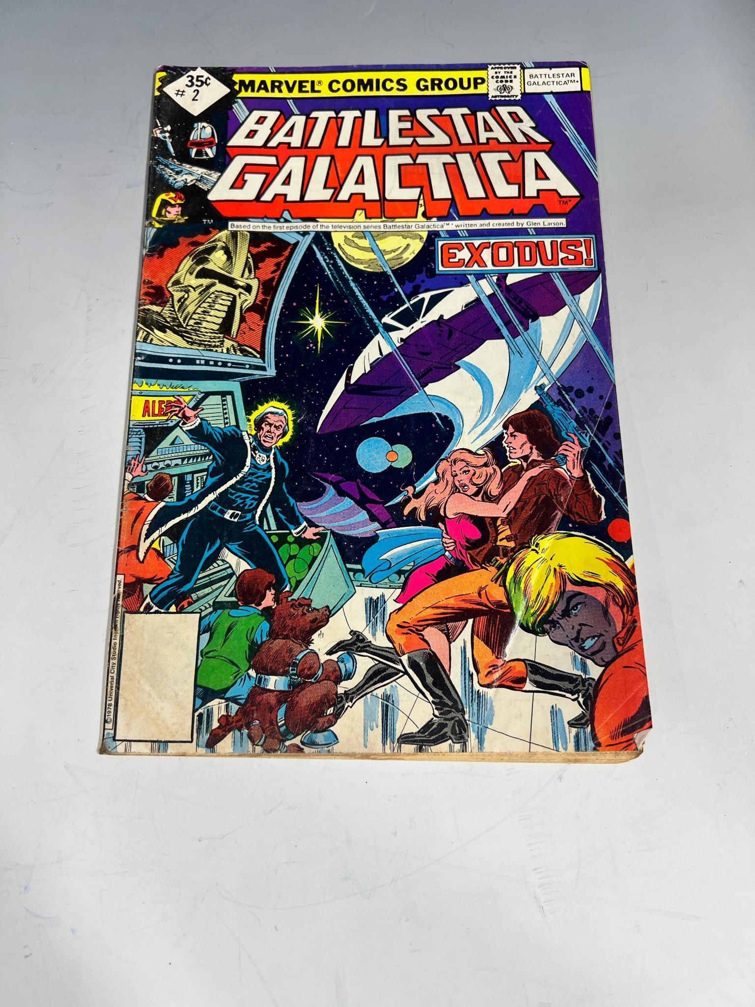 Battlestar Galactica Marvel Comic Book # 2 (1 of 6)