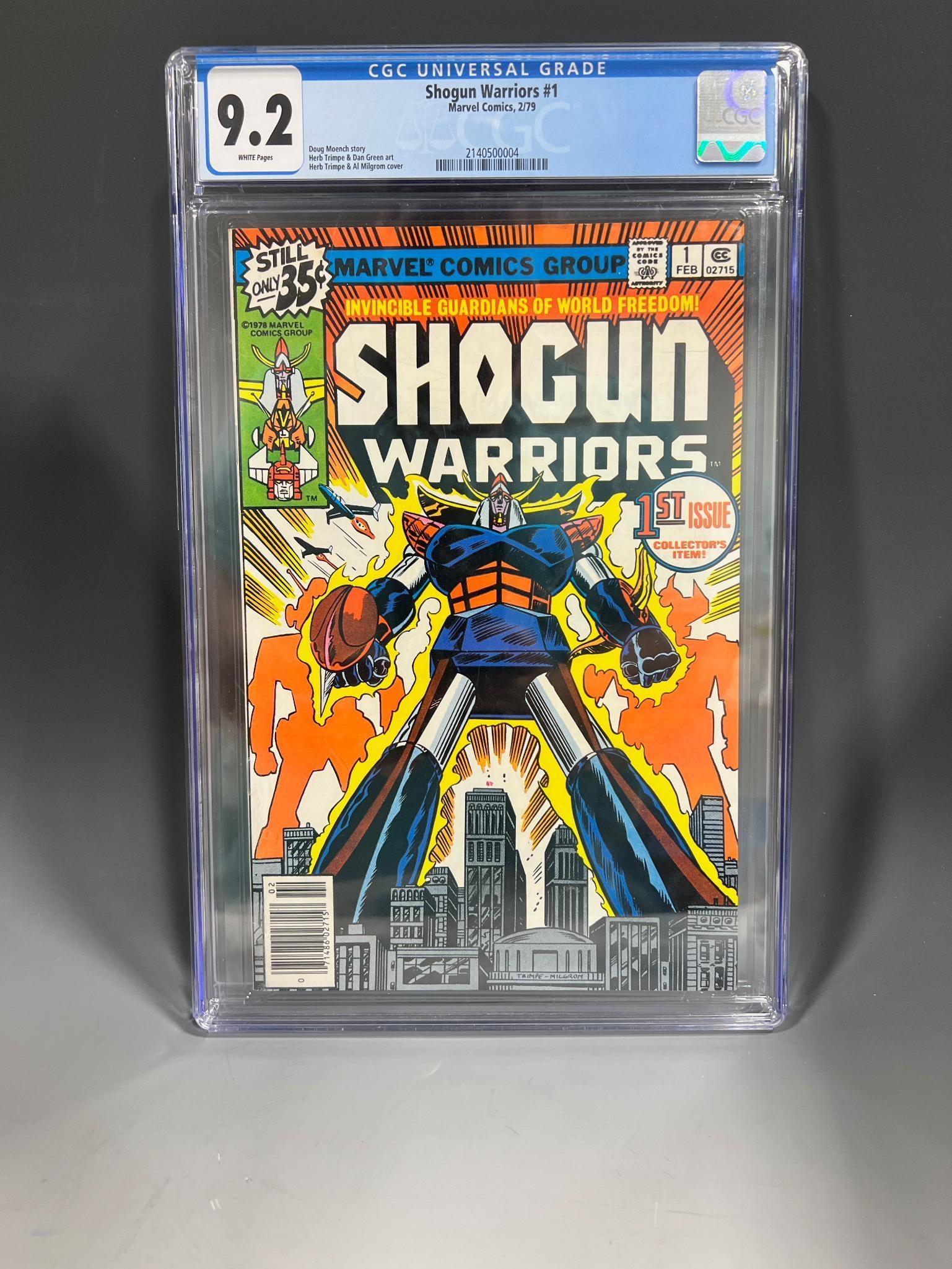 Shogun Warriors #1 Marvel Comics  CGC 9.2 Graded Comic (1 of 2)