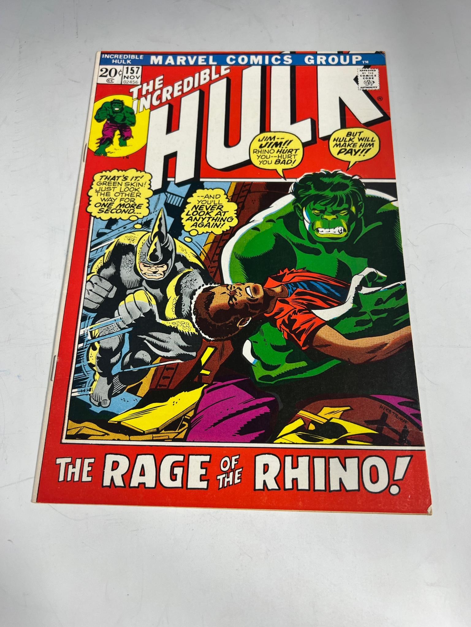 The Incredible Hulk Marvel Comics #157 (1 of 6)
