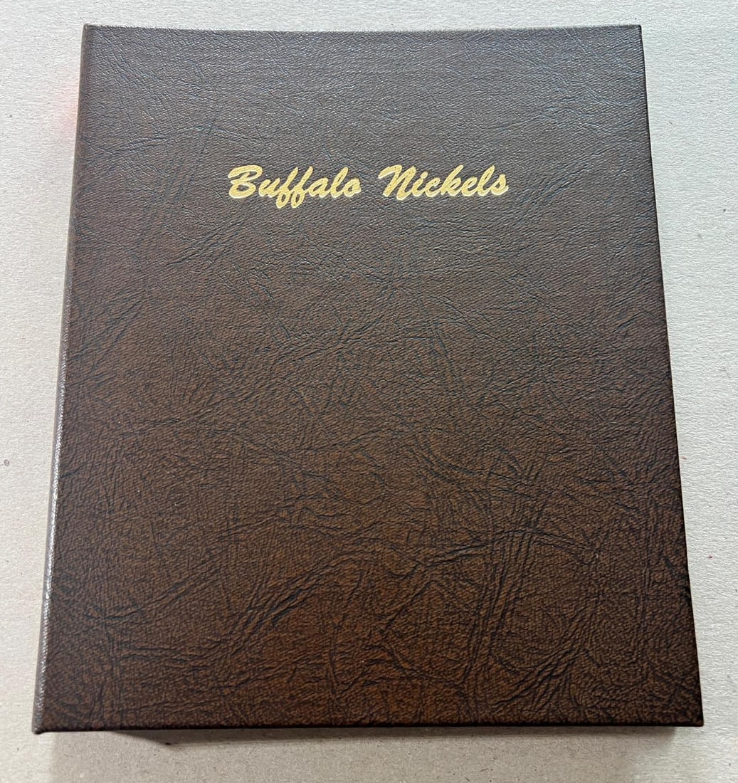 NEAR COMPLETE Buffalo Nickel set in Dansco Album, w/ ALL 1913 specimens, great set of coins (1 of 12)