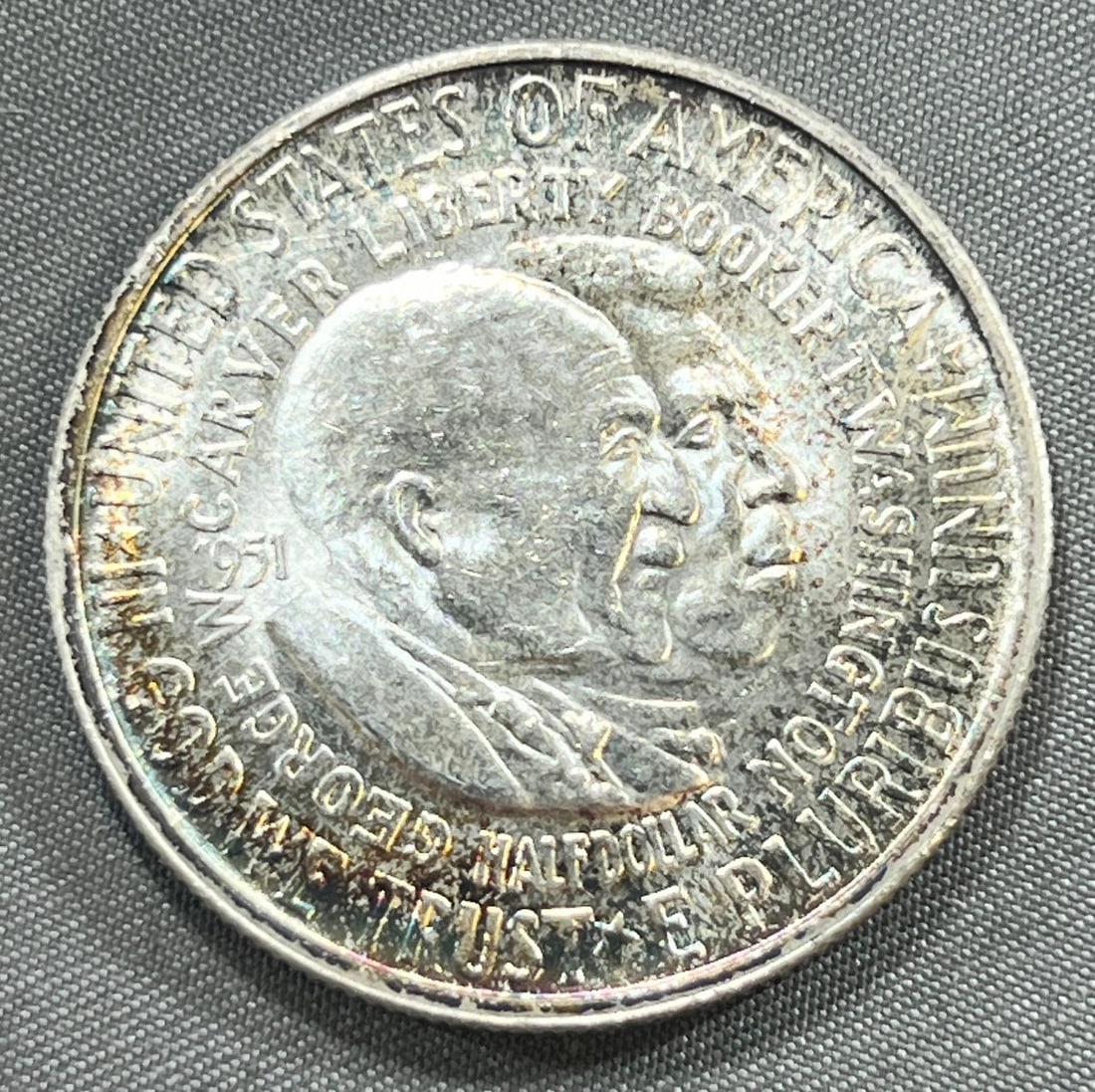 1951 Washington Carver Commemorative Half Dollar: Please see all pics for condition, grade, and completeness of albums. Please ask questions if you have them and request additional photos if necessary.