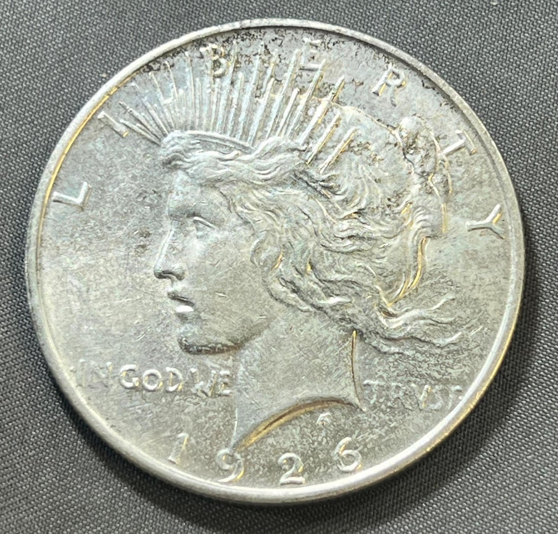 1926-D Peace Silver Dollar 90% Silver (1 of 2)