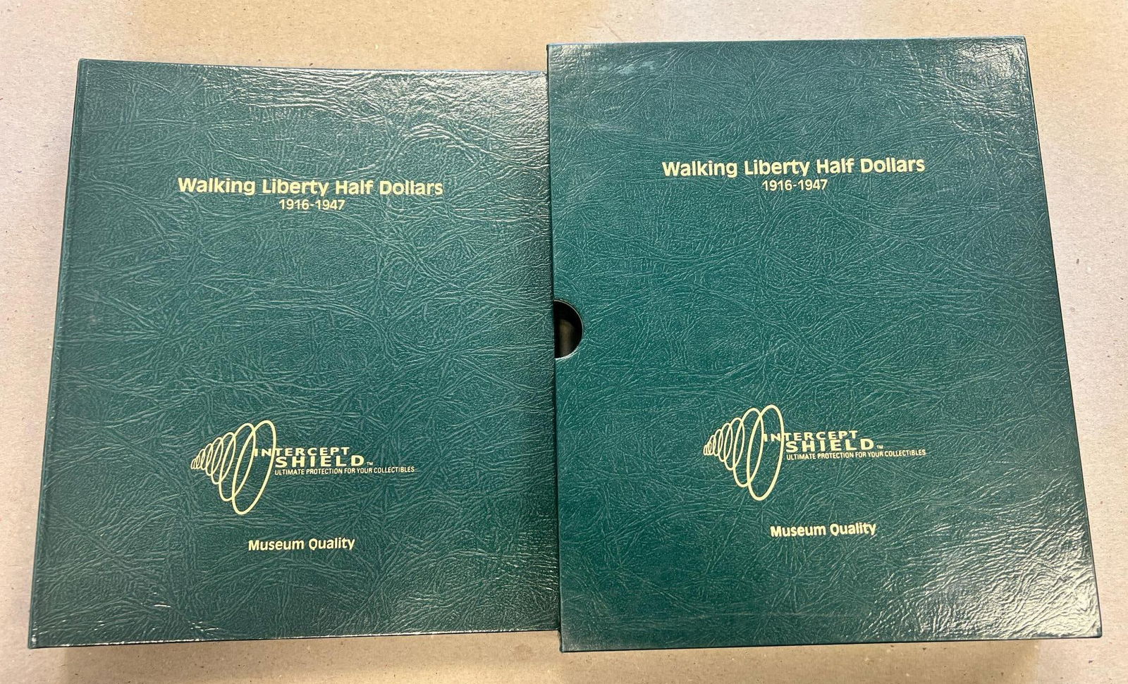 Walking Liberty Half Dollar Album, w/ nice starter set, includes 50 Silver Half Dollars (1 of 5)