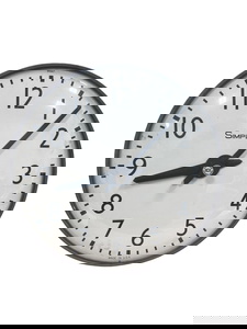 Simplex School Style Electric Clock, Works, 19