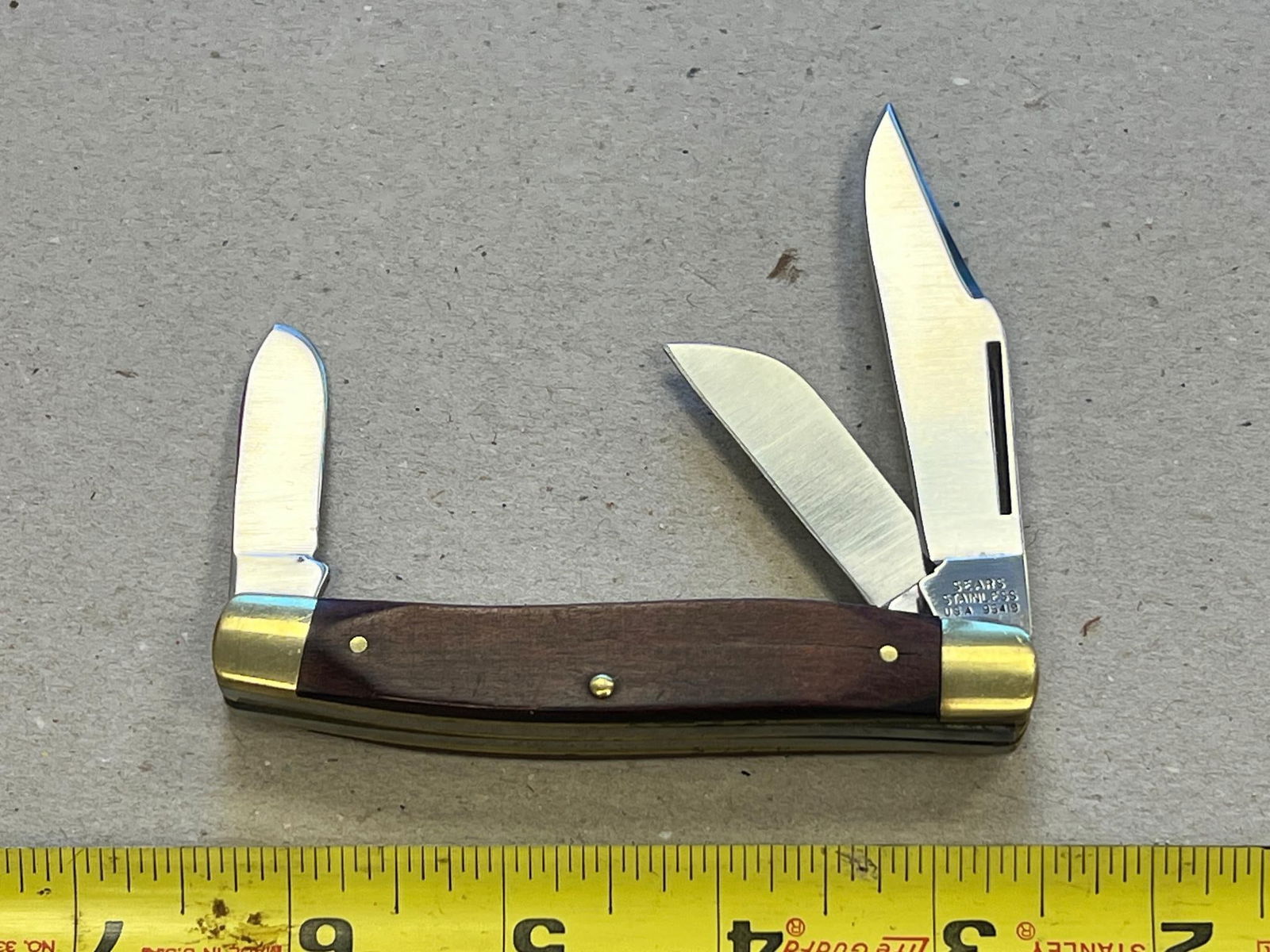 Sears 95419 3 Blade Pocket knife (1 of 6)