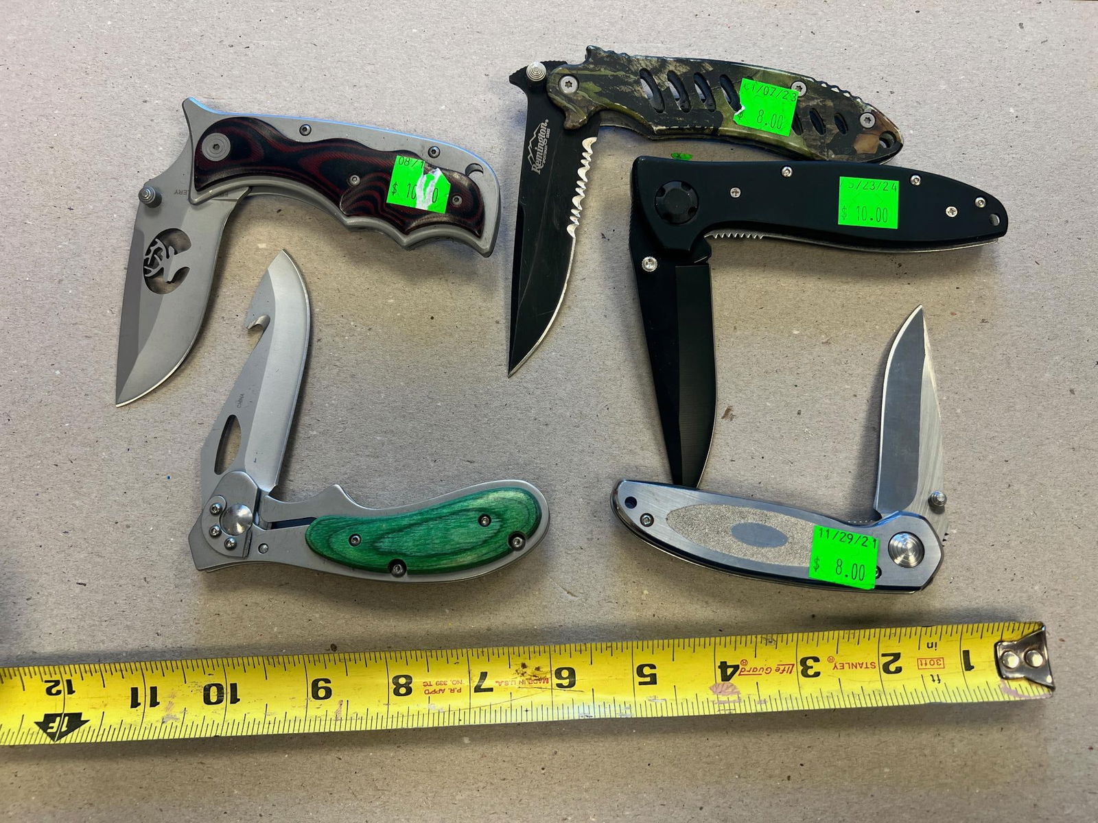 5- Folding Lockback Pocket knives (1 of 5)