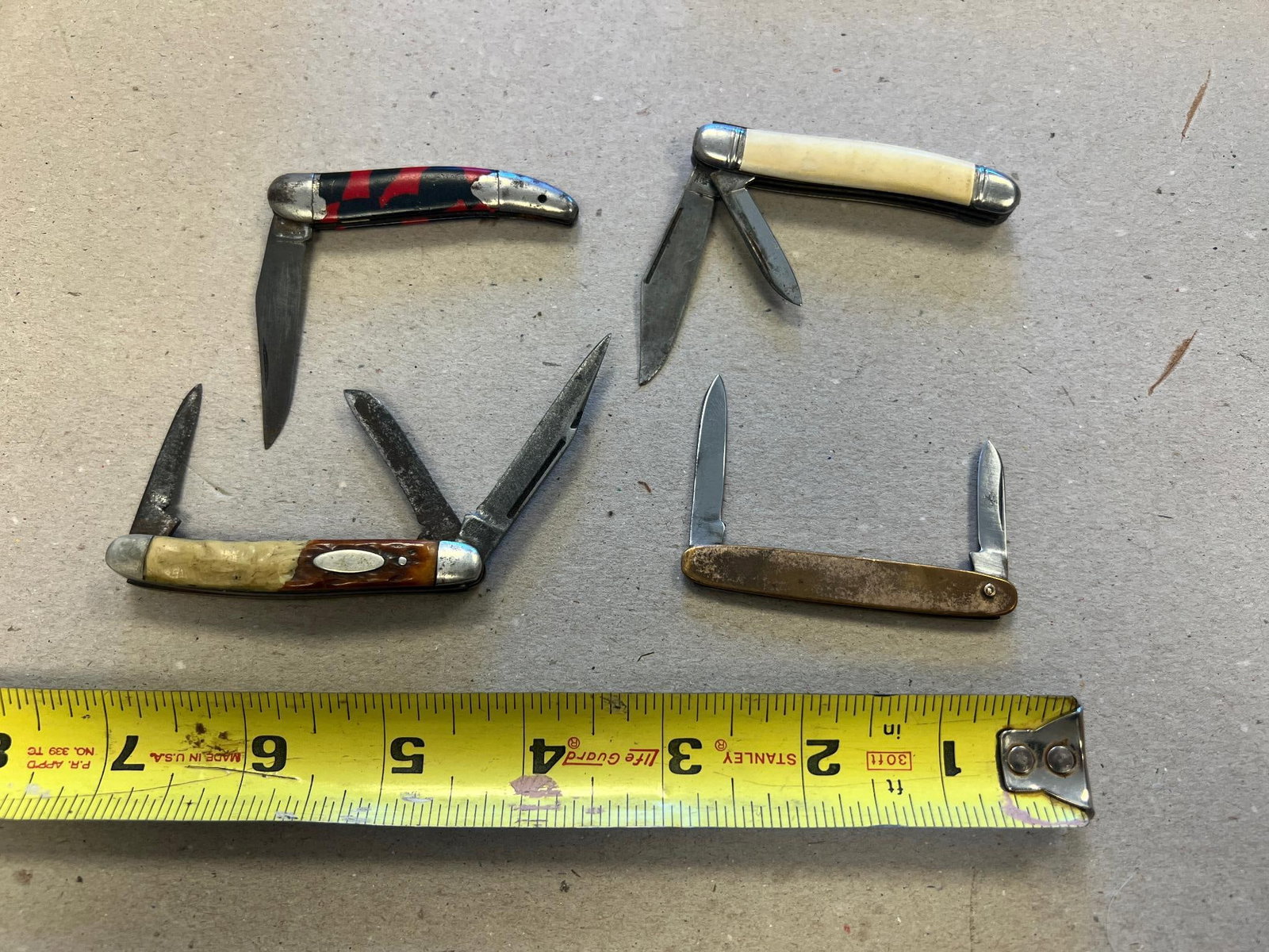 4- Vintage Folding Pocket knives (1 of 6)