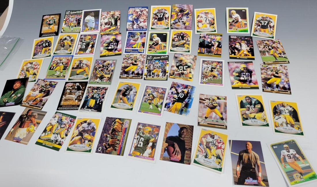 50 Packers Football Cards