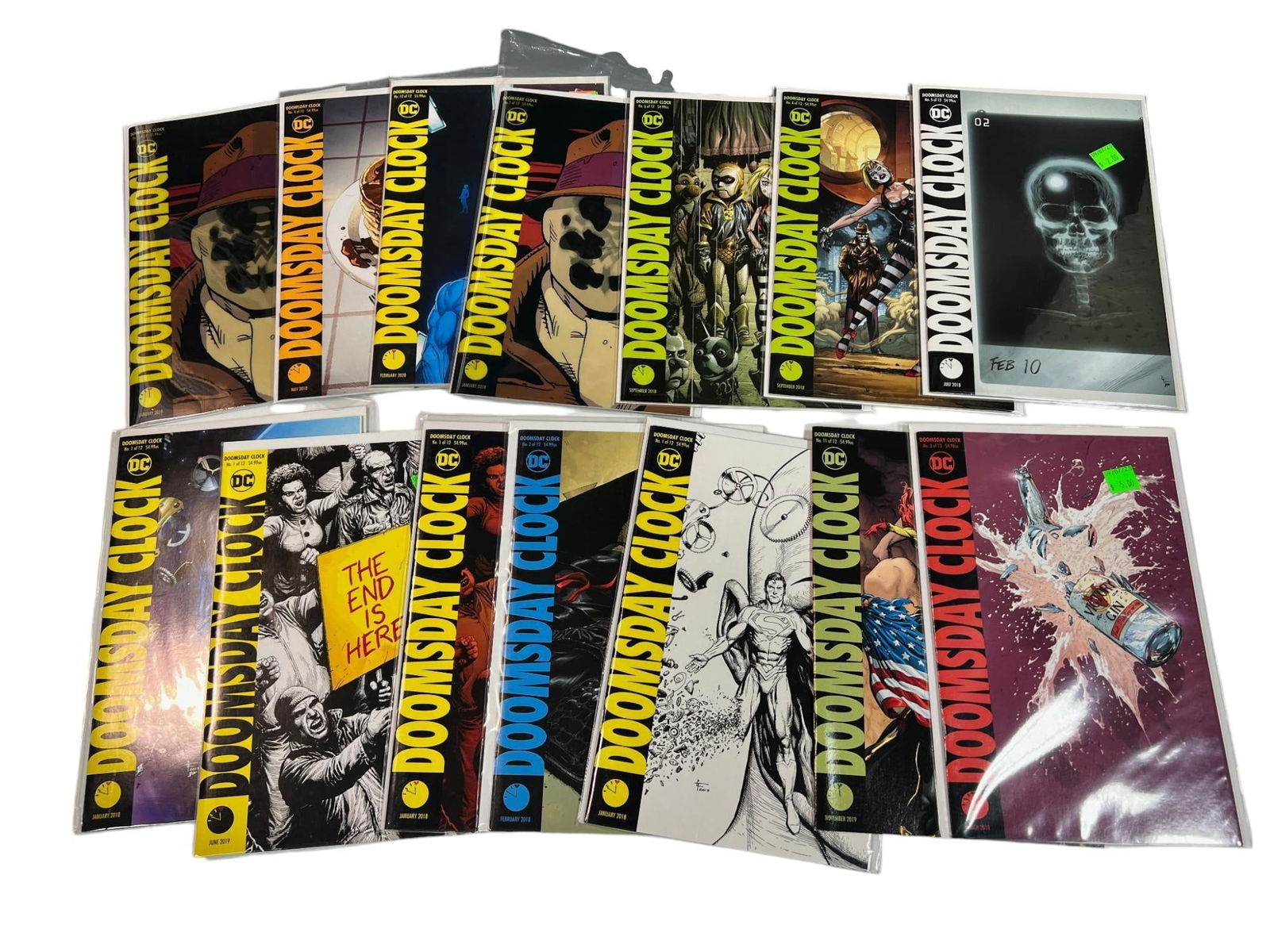 14- DC Doomsday Clock comic books (1 of 11)