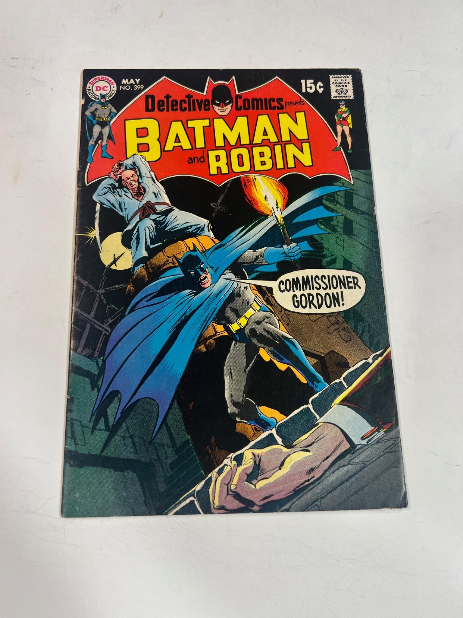Detective Comics presents Batman and Robin #399 DC Comics 15 Cent comic (1 of 7)