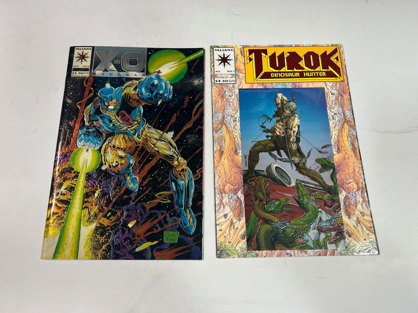 Turok #1 & X-O Manowar No. 0 Valiant Comics (2 total in lot) (1 of 5)
