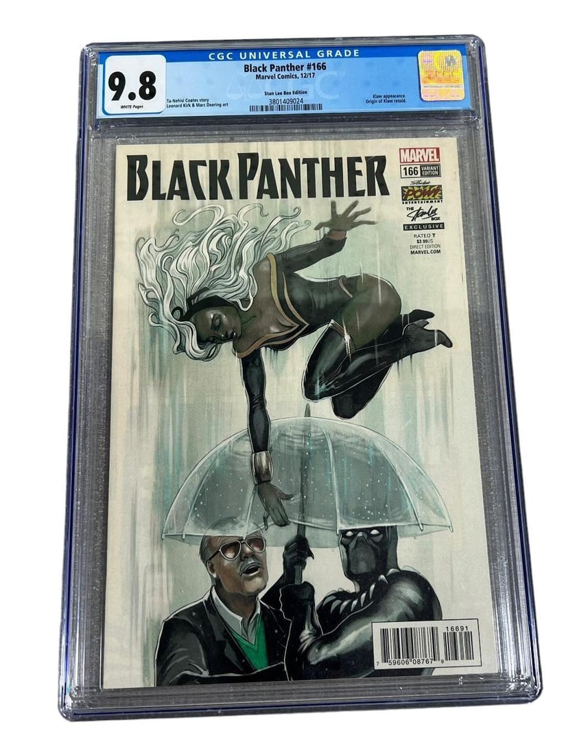 Black Panther #166 CGC 9.8 Graded Comic Book (1 of 3)