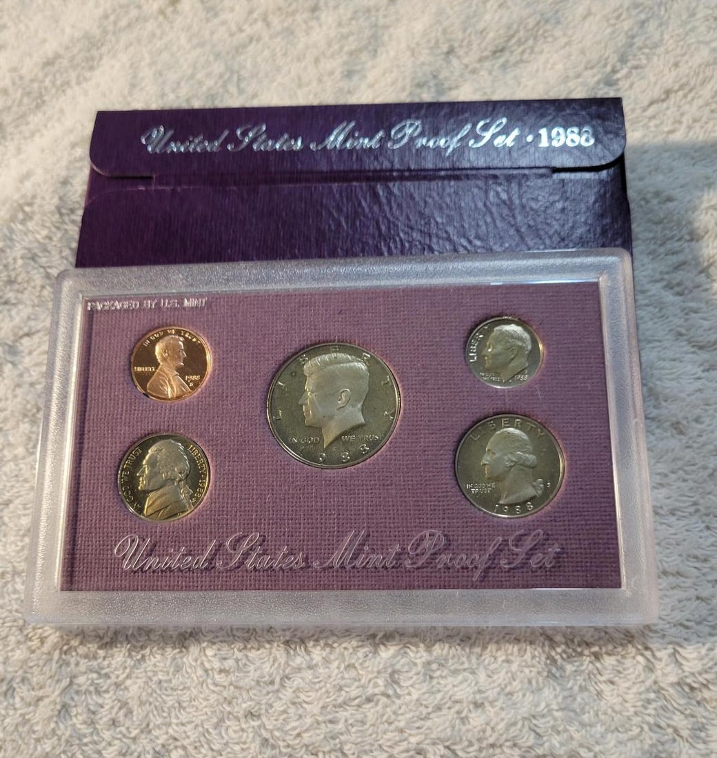 1988 US Proof Set (1 of 2)