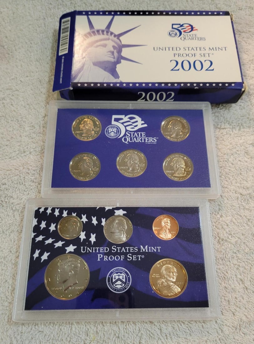 2002 US Proof Set (1 of 3)