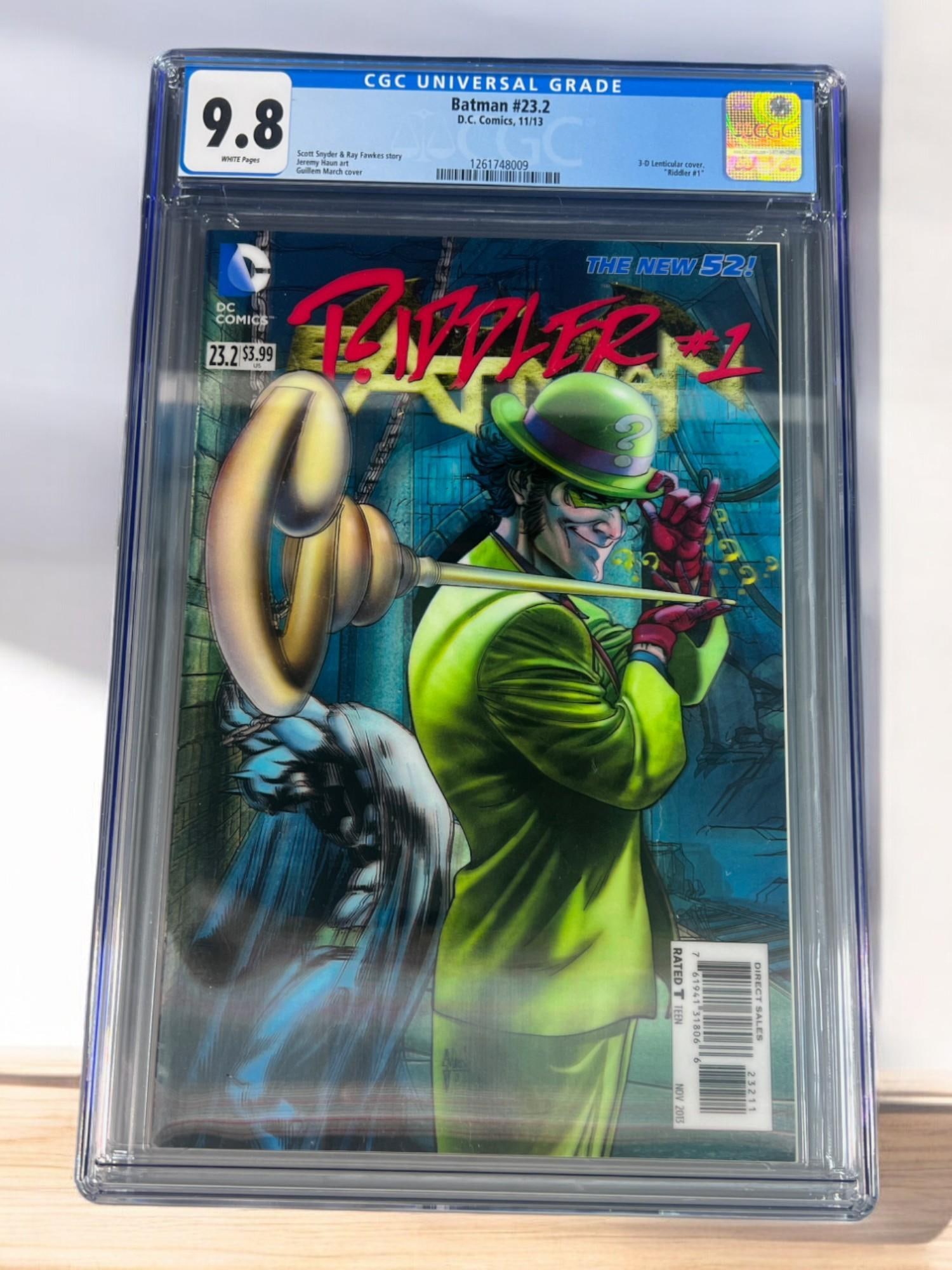 Batman #23.2 DC Comics CGC 9.8 (1 of 2)